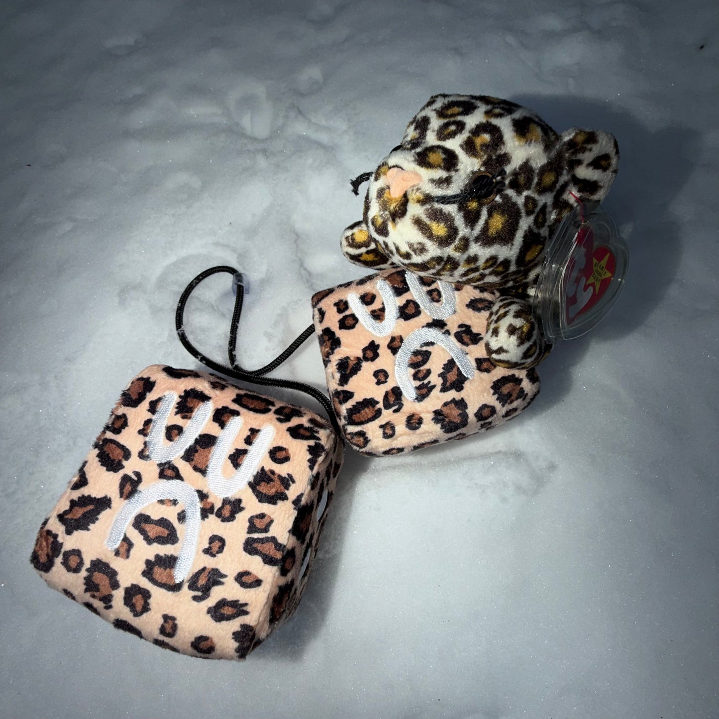 FUZZY DICE BOYS - CHEETAH PRINT (SPECIAL EDITION)