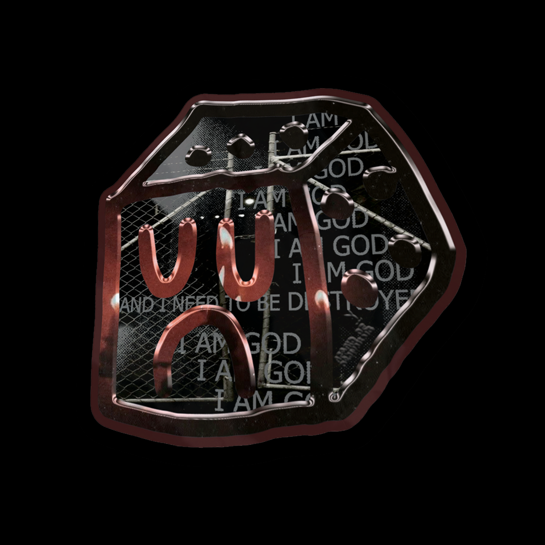 I NEED TO BE DESTROYED DICEBOY STICKER ( PRE ORDER )