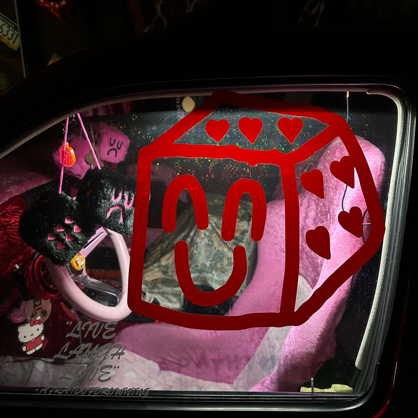 HAPPY HEART DICE BOY BANNER