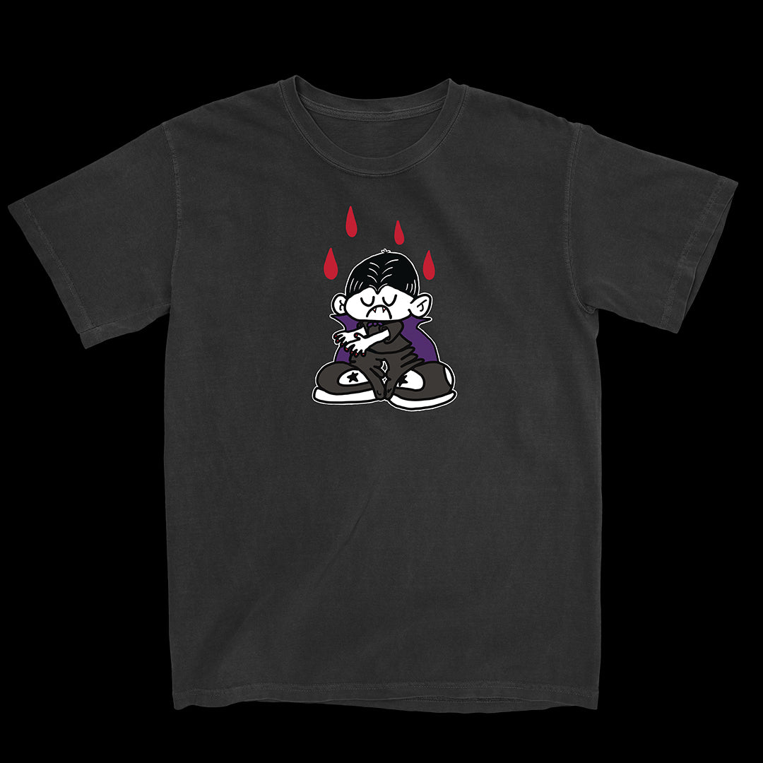 COOL BOY DRACULA SHIRT - BLACK – afraidofdrowning