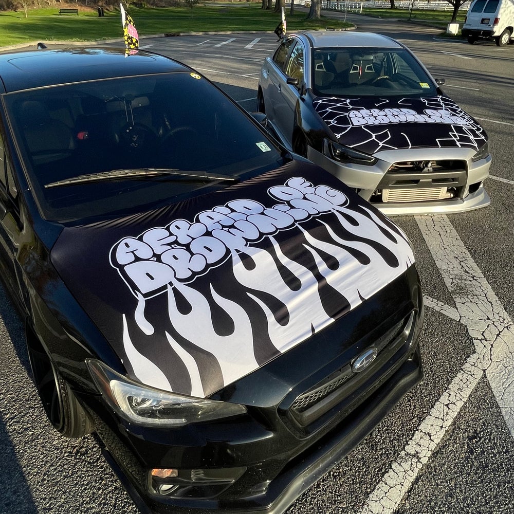 FIRE HOOD COVER FLAG