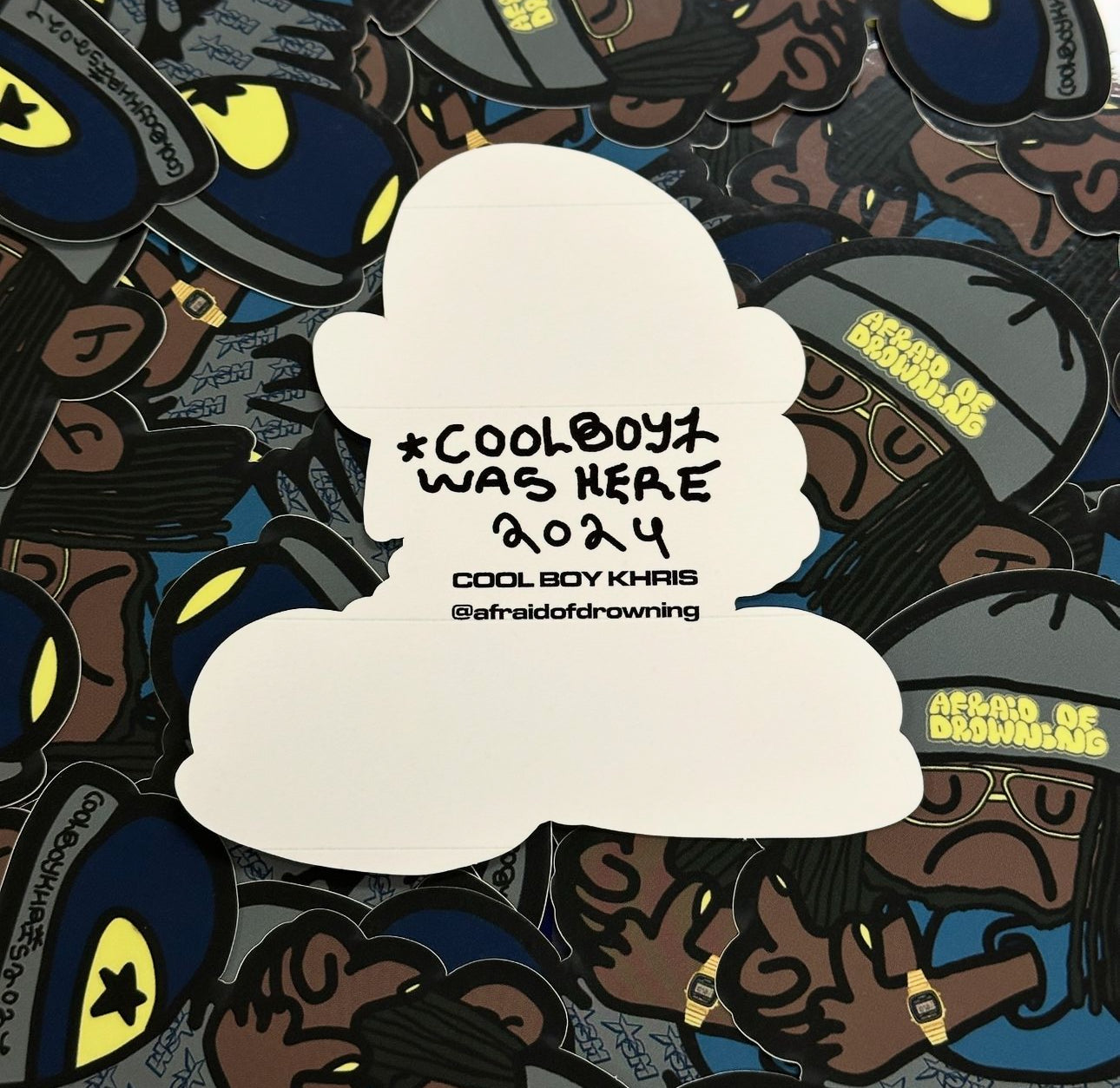 COOL BOY KHRIS STICKER