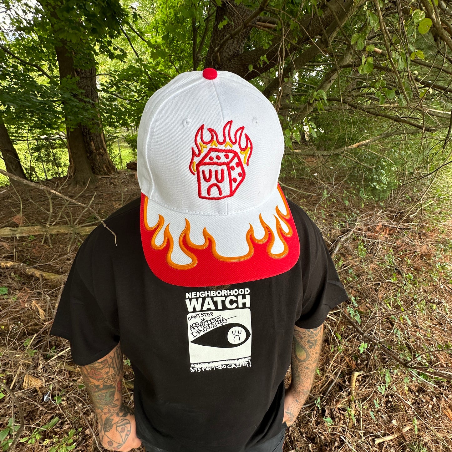 HOT ROD DICEBOY HAT - WHITE