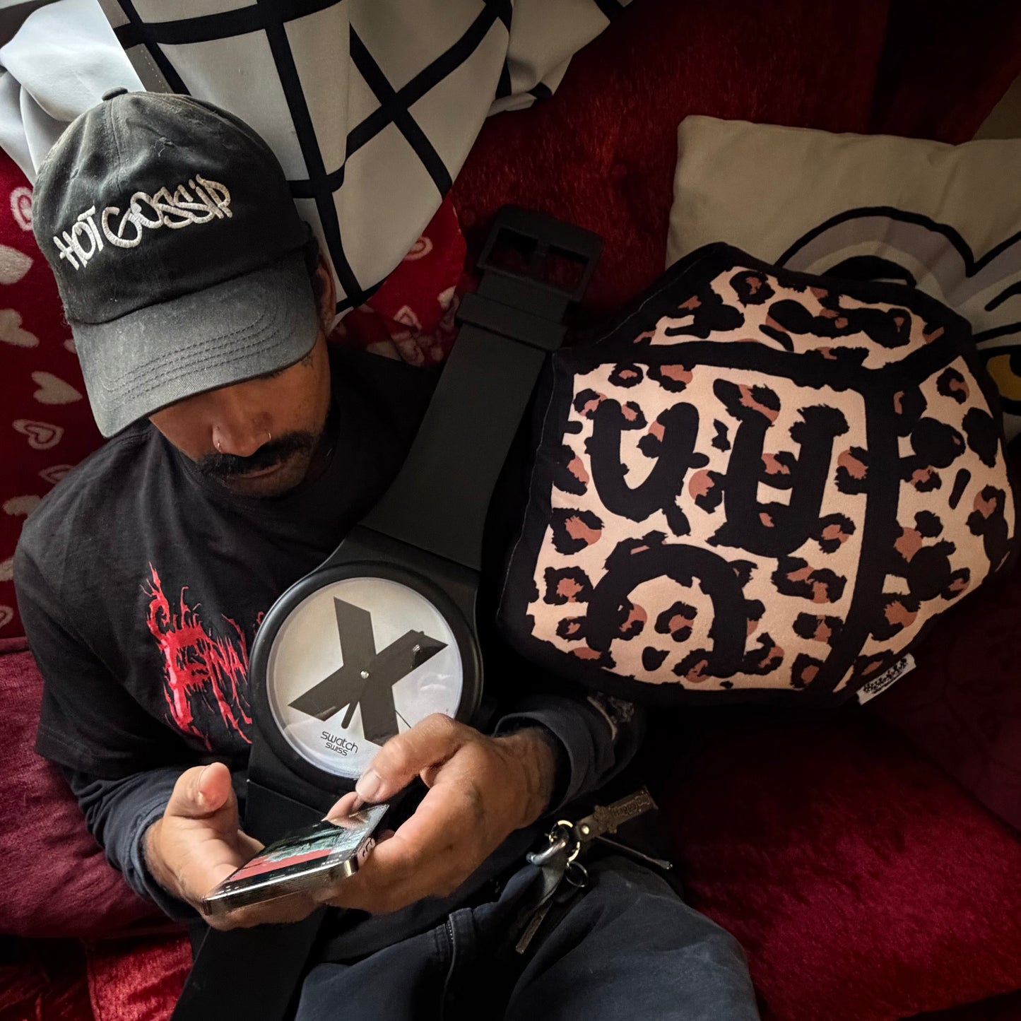 DICEBOY PILLOW - CHEETAH