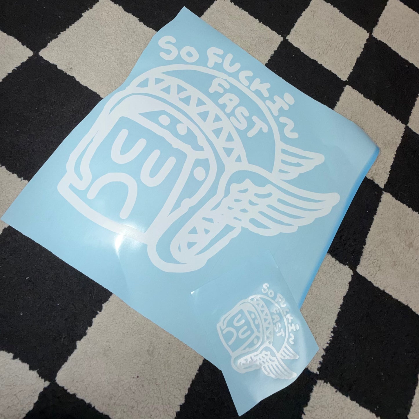 FAST DICEBOY STICKER