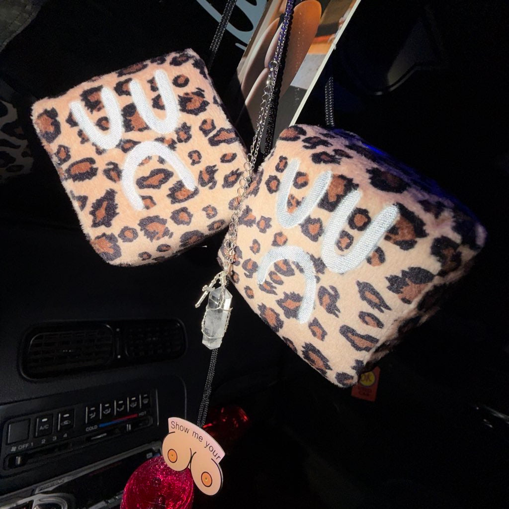 FUZZY DICE BOYS - CHEETAH PRINT (SPECIAL EDITION)