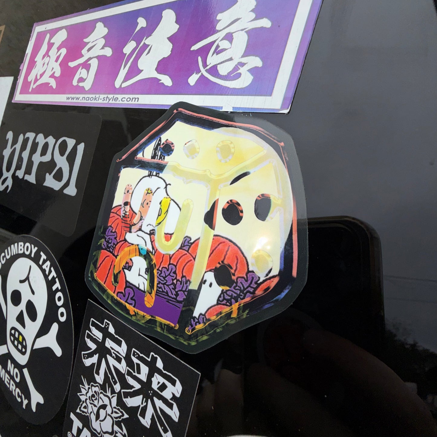 THE GREAT PUMPKIN DICE BOY STICKER