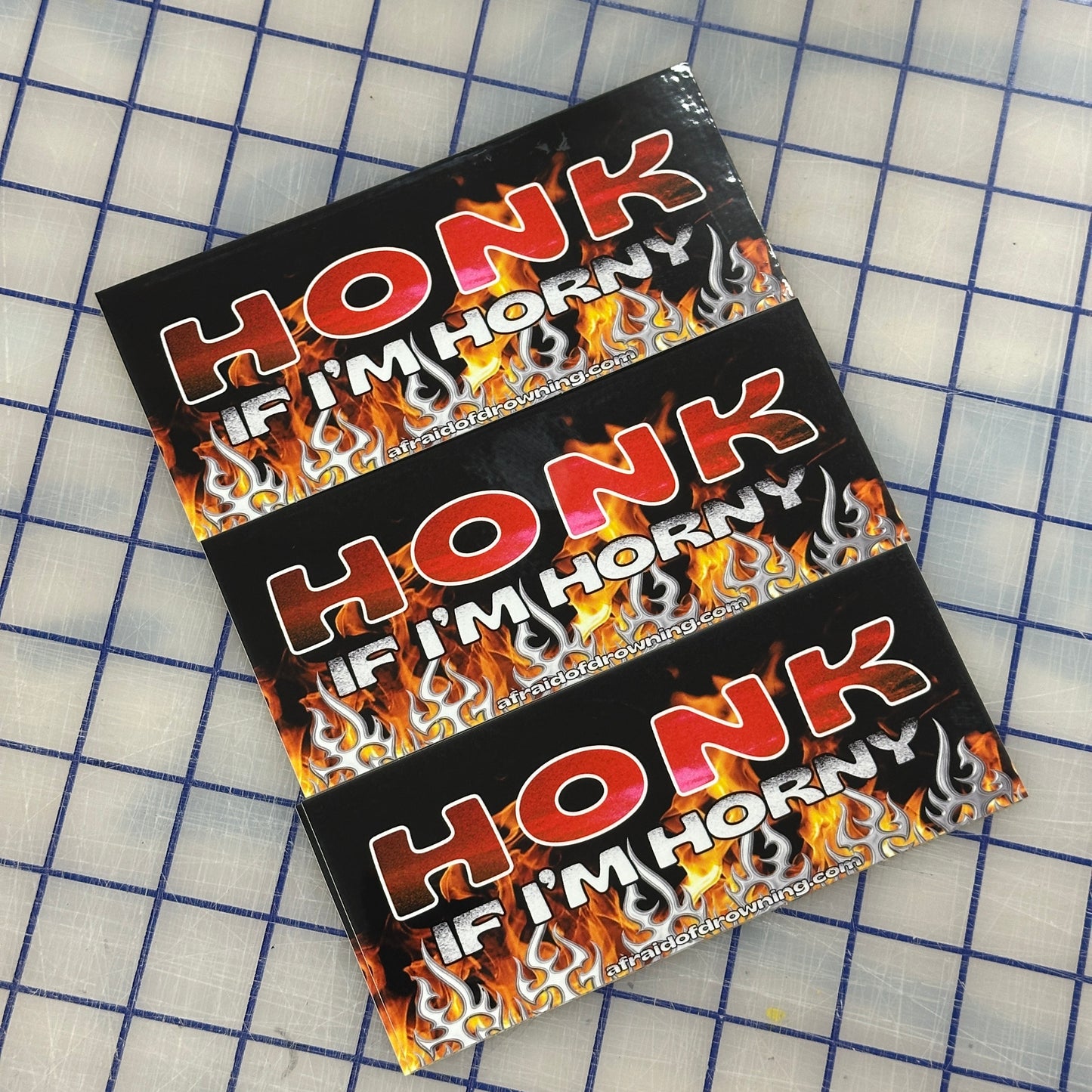 HONK IF I'M HORNY STICKER