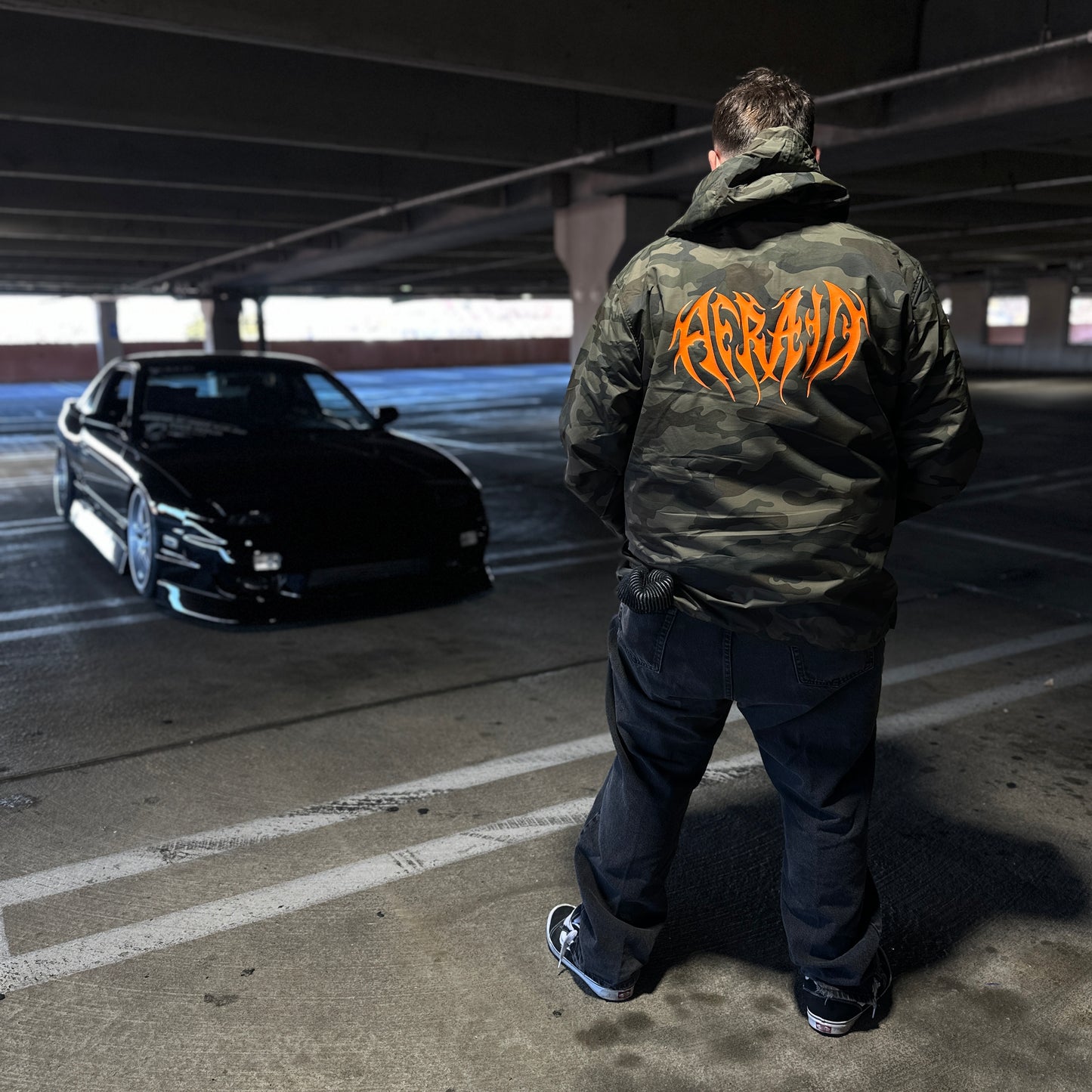 HAUNTED NIGHTMARES ANORAK JACKET - CAMO