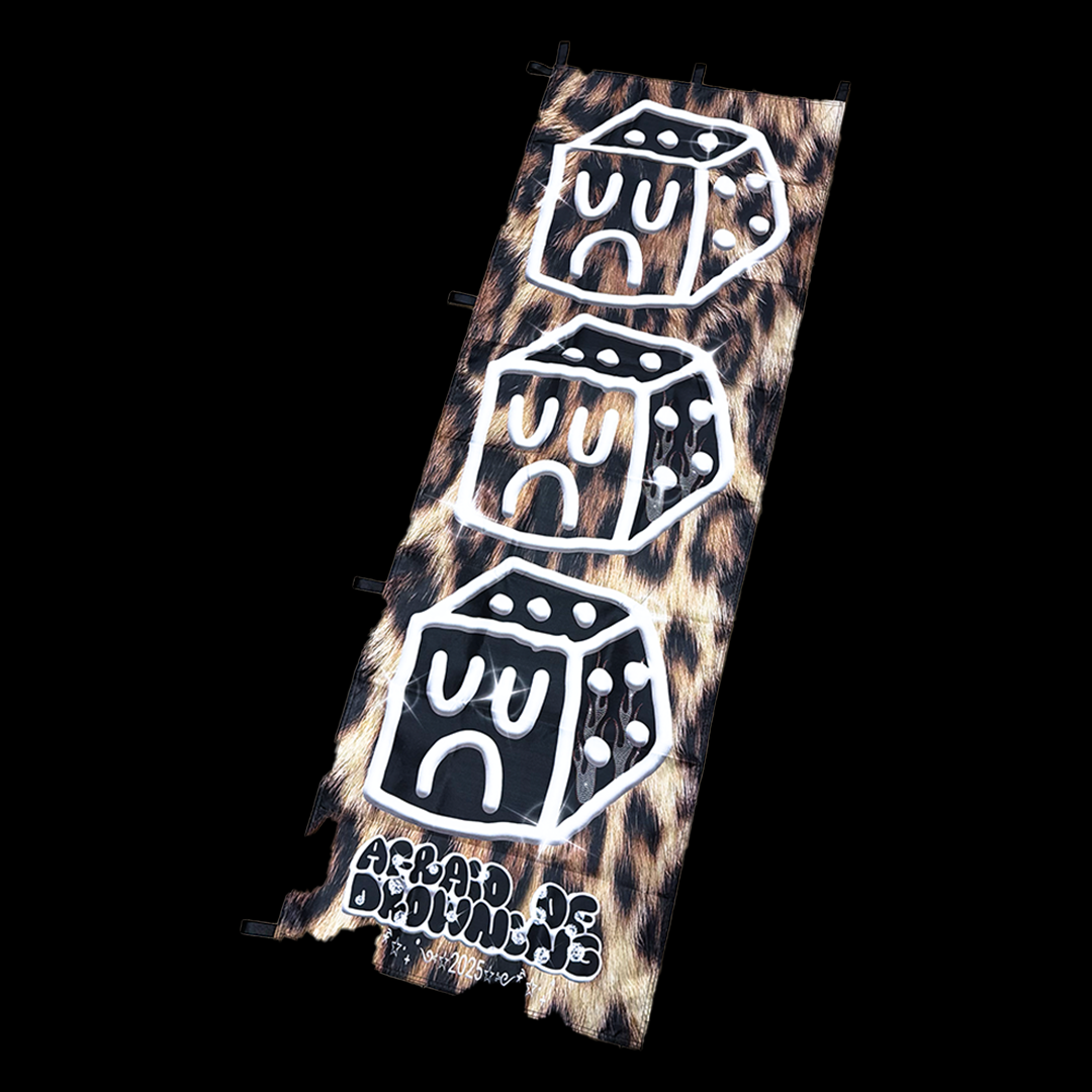 CHEETAH DICE STACK NOBORI FLAG