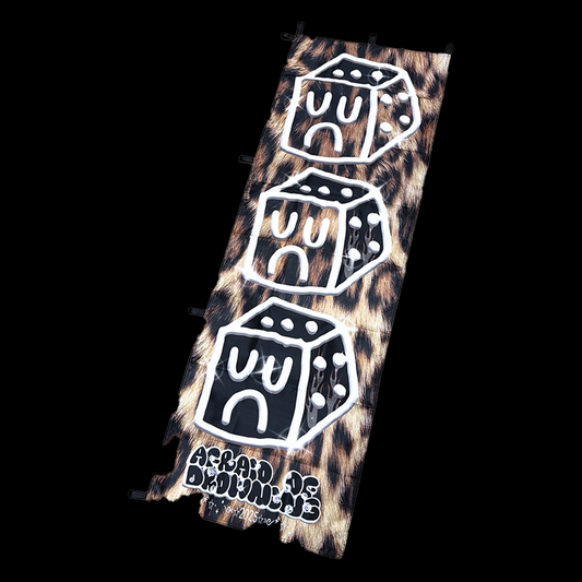 CHEETAH DICE STACK NOBORI FLAG
