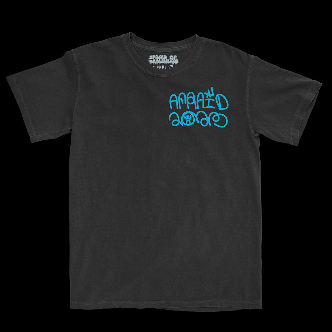 AFRAID 2023 DICE BOY SHIRT - BLACK / BLUE