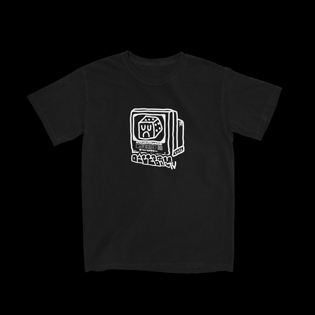 DICE BOY TV SHIRT - BLACK