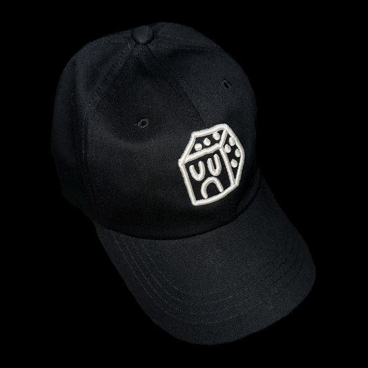 DICE BOY 3D PUFF EMBROIDERED HAT - BLACK