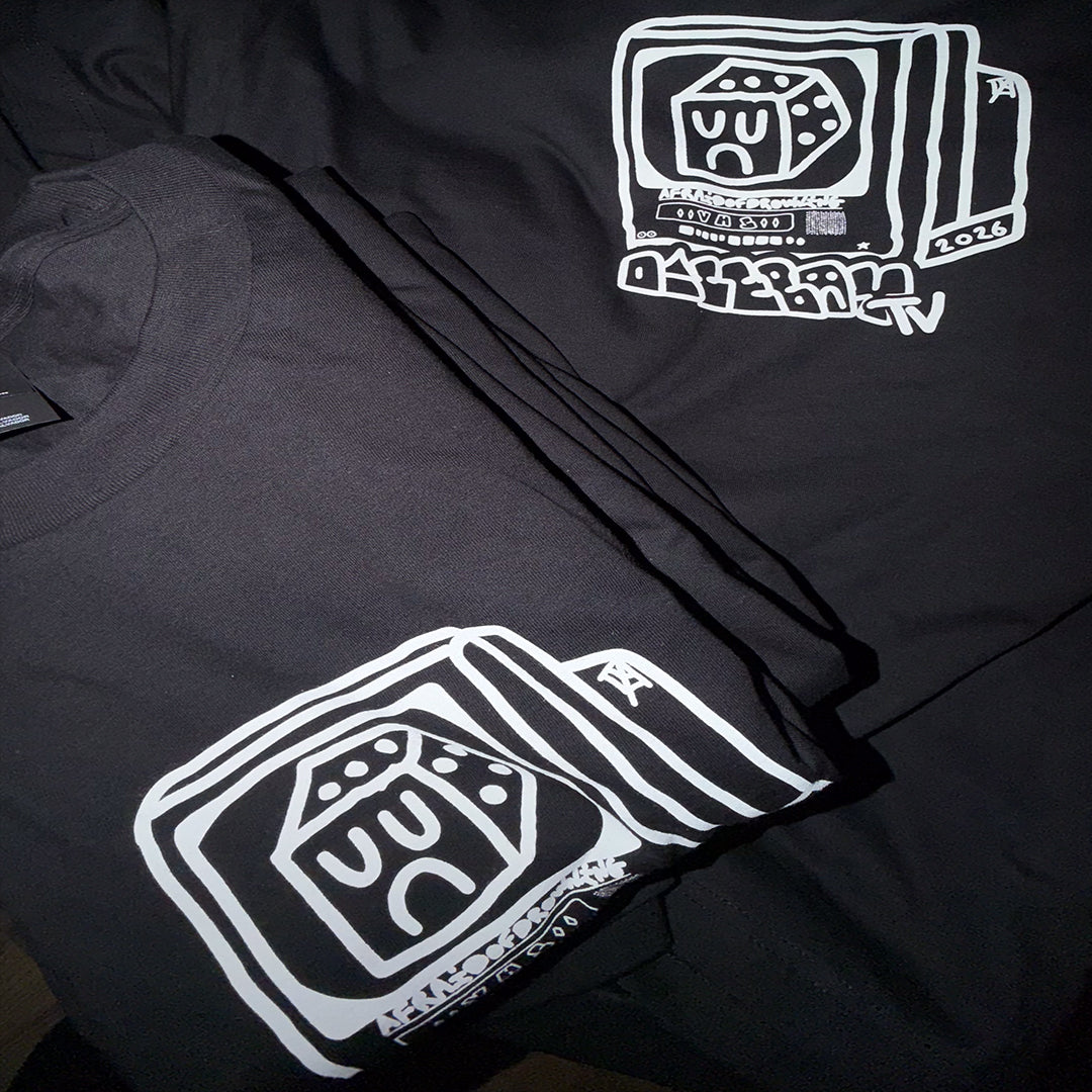 DICE BOY TV SHIRT - BLACK
