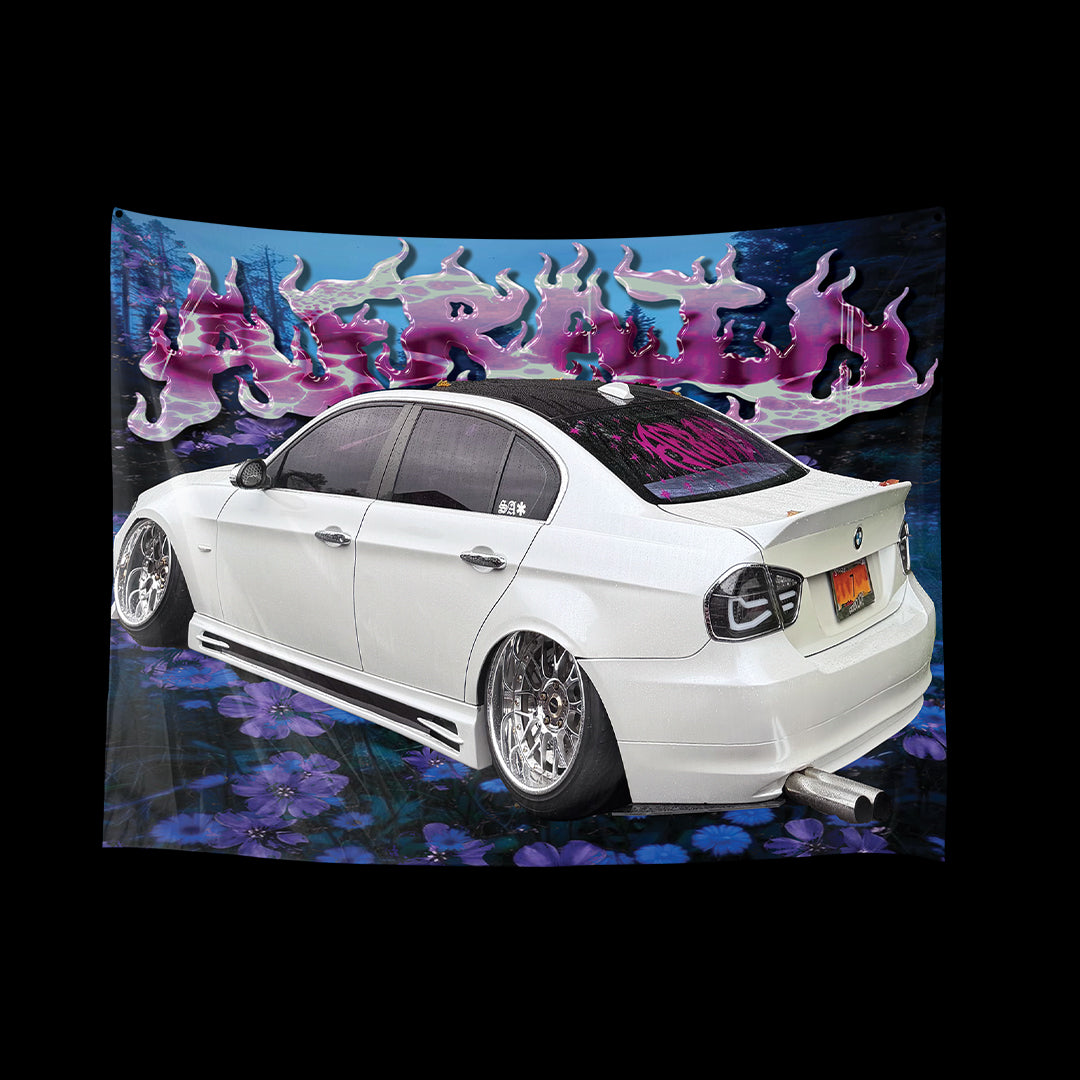 WORLDS BEST E90 TAPESTRY FLAG