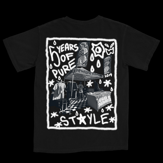 5 YEAR ANNIVERSARY SHIRT - BLACK