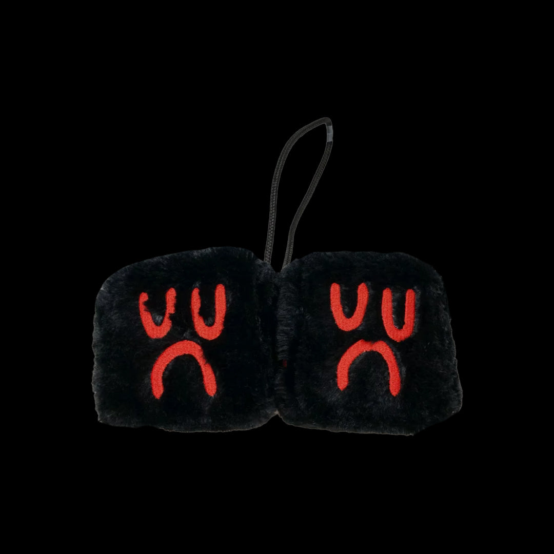 FUZZY DICE BOYS - BLACK & RED