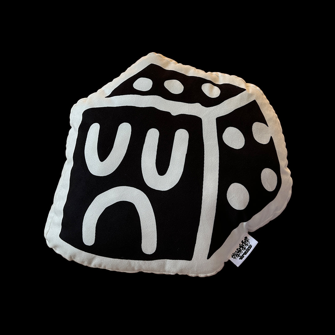 DICEBOY PILLOW - BLACK