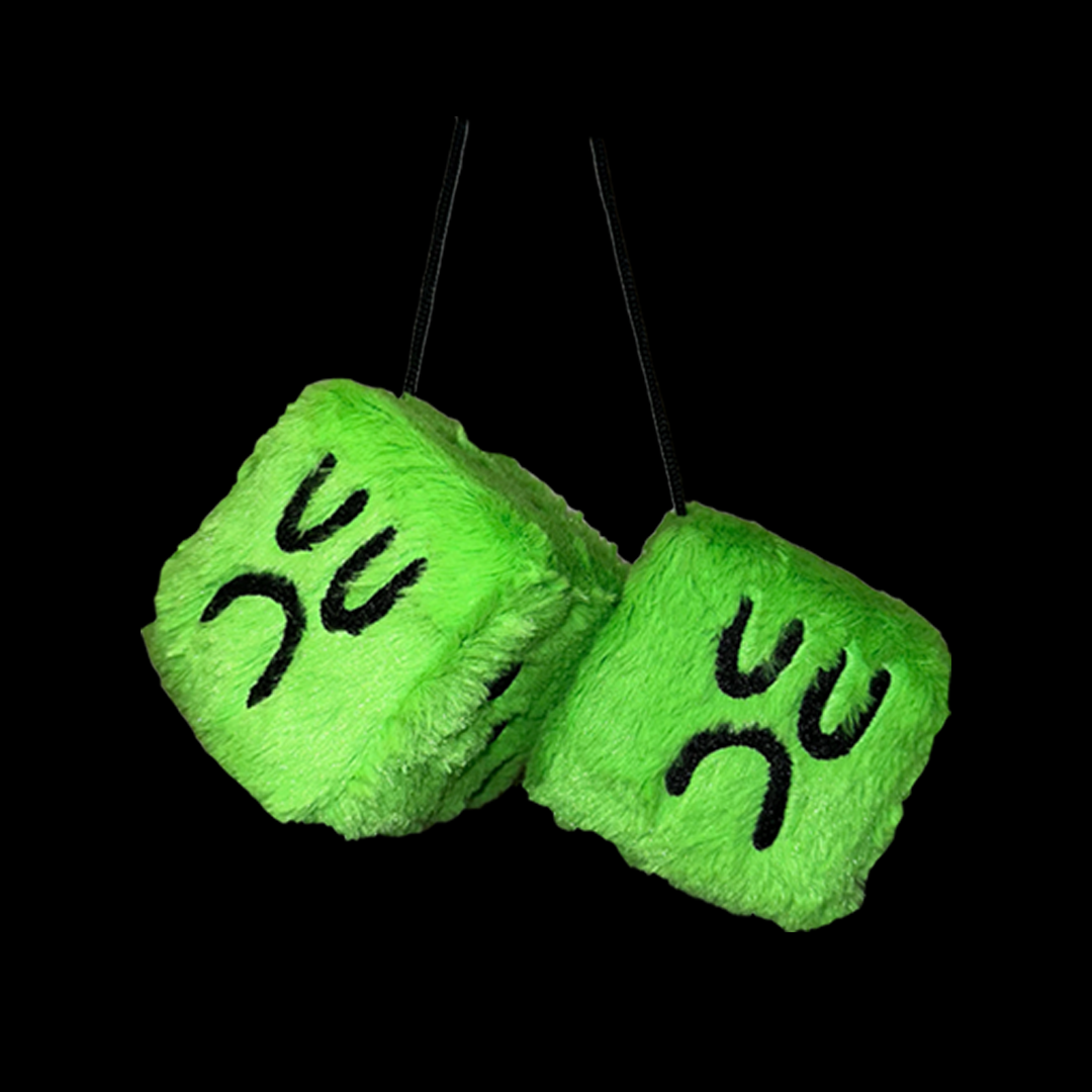 FUZZY DICE BOYS - SLIME GREEN (SPECIAL EDITION)