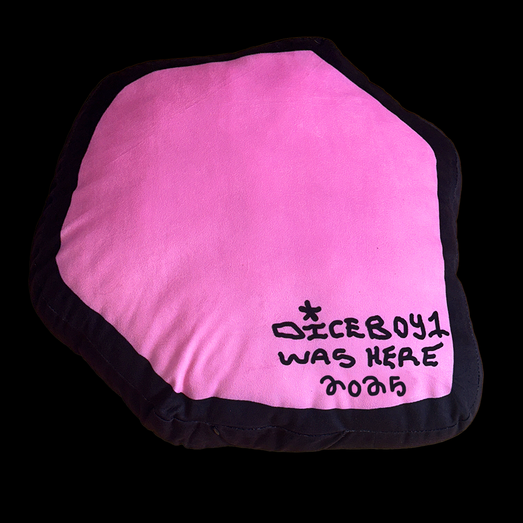 DICEBOY PILLOW - PINK