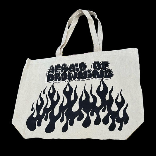 FIRE TOTE BAG - NATURAL